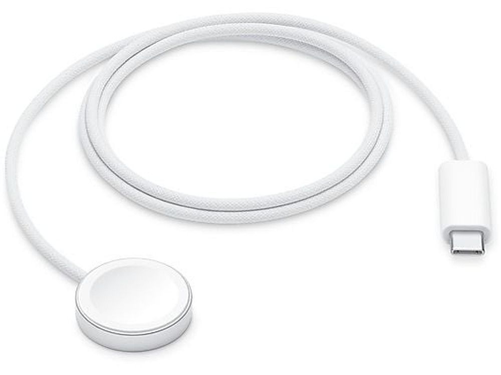 Apple Watch магнитный кабель быстрой зарядки USB-C (1 м) MT0H3ZM/A - белый без упаковки
