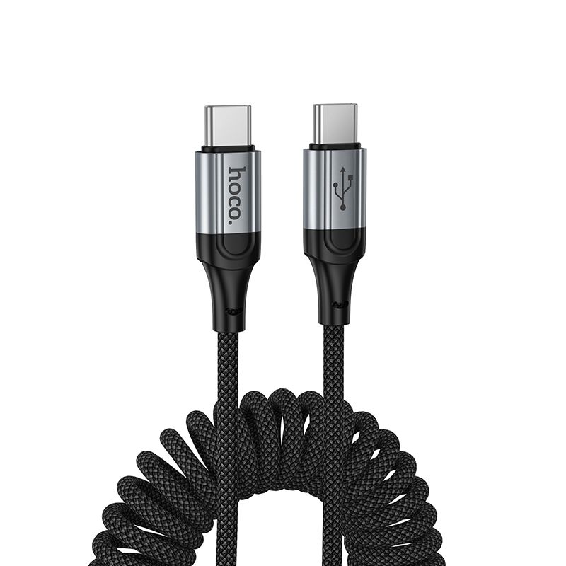 Кабель USB C to C Hoco PD 3A 1,5 m X121 черный