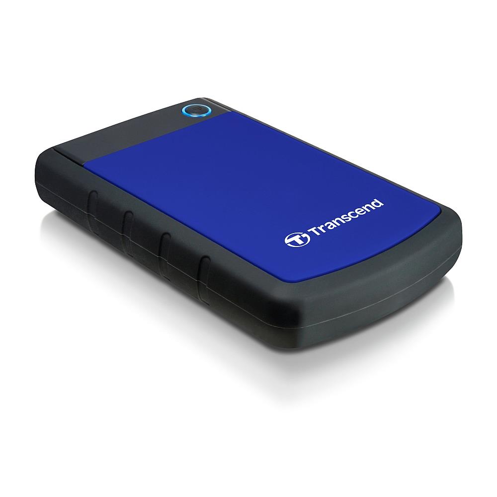 Transcend StoreJet 1TB išorinis kietasis diskas USB 3.0 mėlynas