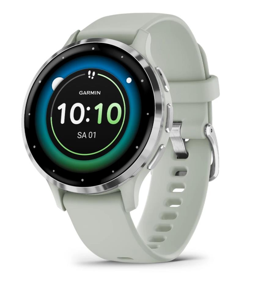 Išmanusis laikrodis Garmin Venu 3S pilkas/sidabrinis 010-02785-01