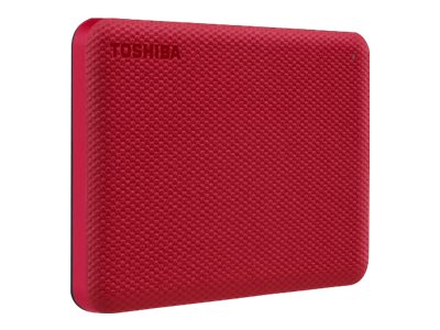 TOSHIBA Canvio Advance 2TB 2,5col. raudonas