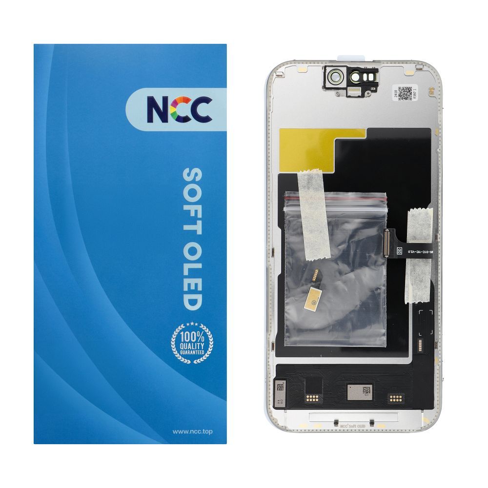 NCC LCD ekranas IPHONE 15 Pro Minkštas OLED (su IC transplantu palaikymu)