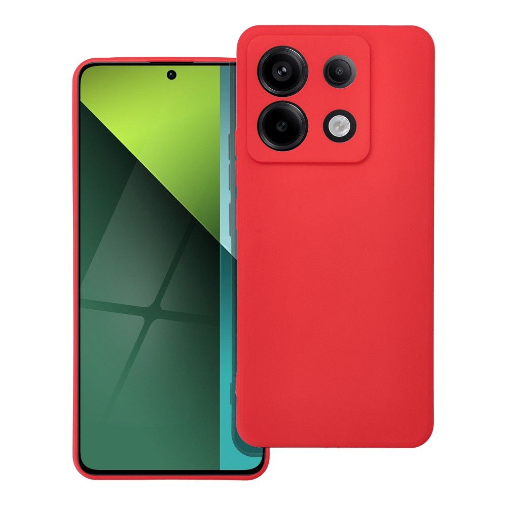 Чехол для Xiaomi Redmi Note 13 PRO 5G Soft красный