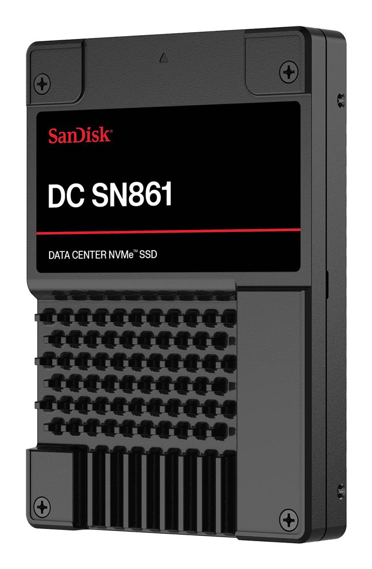 SanDisk DC SN861 1.92TB SSD diskas U.2 PCIe 5.0 NVMe skaitymo 13700 MB/s rašymo 3600 MB/s