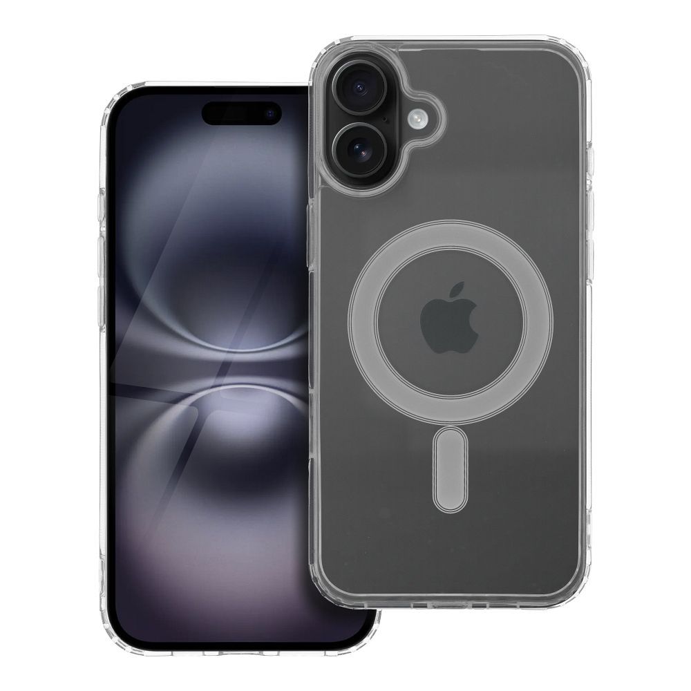 Dėklas Clear Mag Cover (MagSafe) skirtas iPhone 16 Plus skaidrus