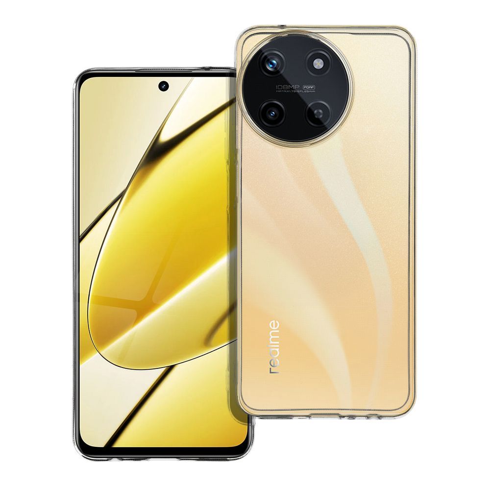 Case for Realme 11 4G Clear Case 2 mm (camera protection) transparent