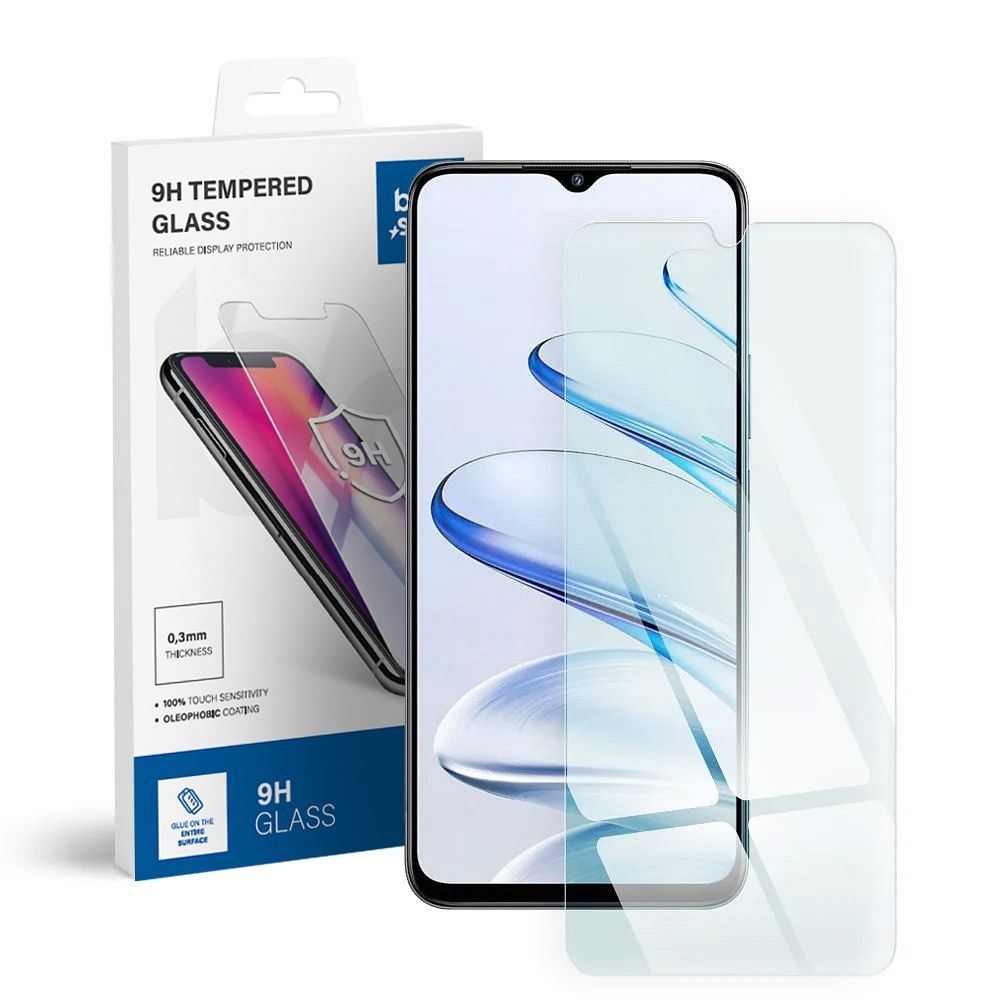 Закалённое стекло для Honor 70 LITE Blue Star
