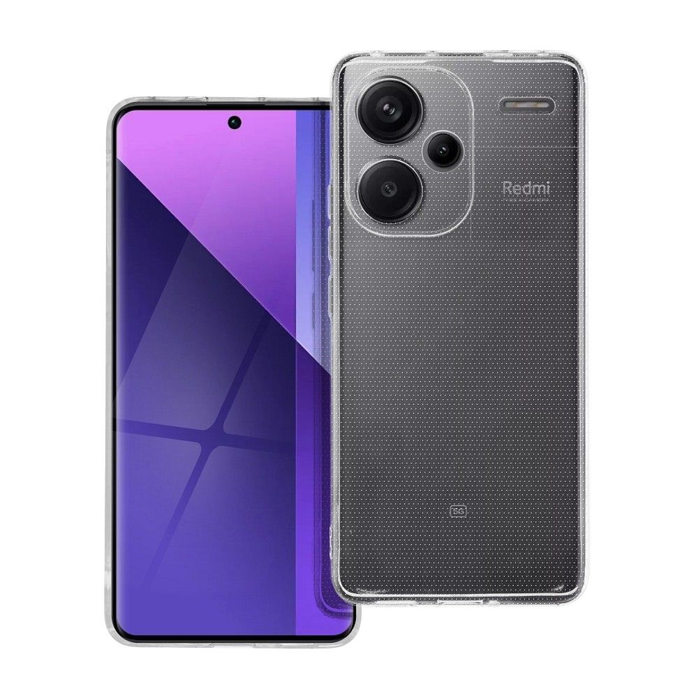 Чехол Xiaomi Redmi Note 13 PRO PLUS 5G Clear Case 2 mm (защита камеры) прозрачный