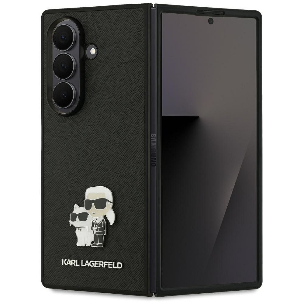 KARL LAGERFELD чехол для Samsung Z Fold7 KLHCZFD7SAPKCNPK (Saffiano KC PIN) черный