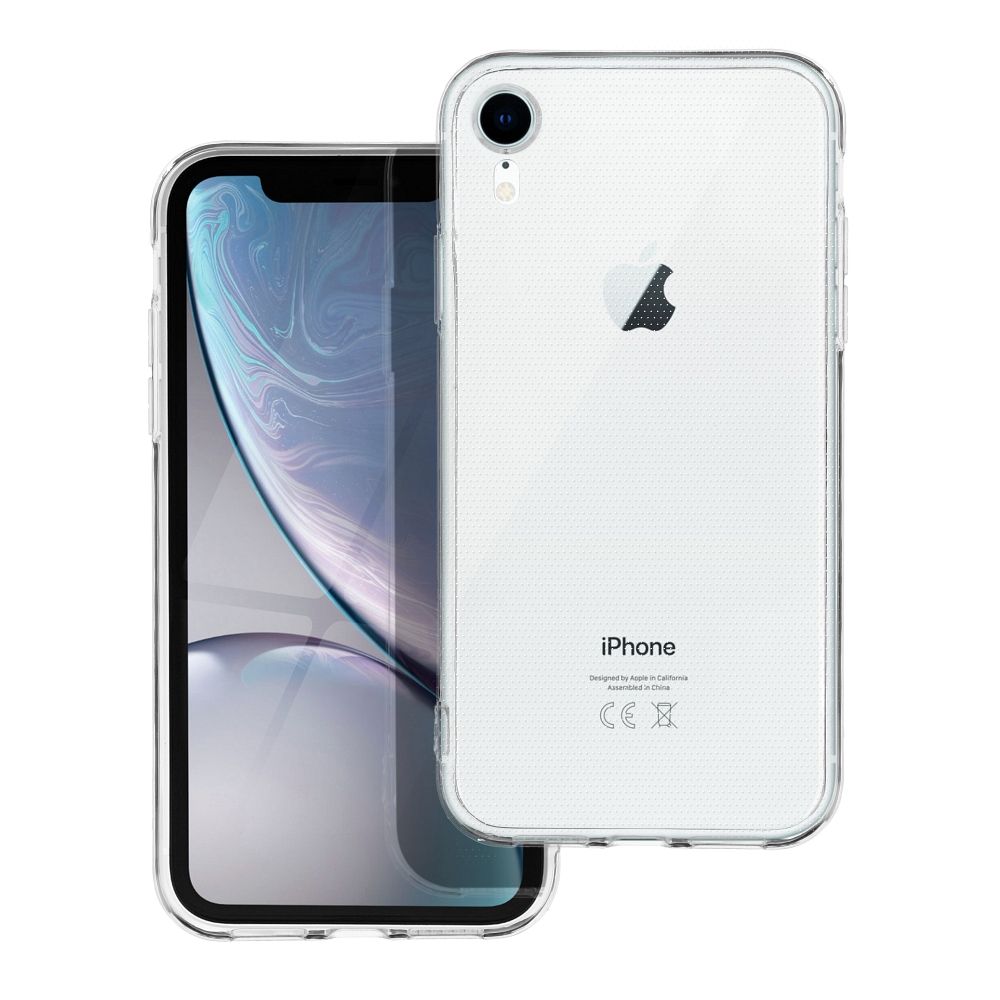 Чехол для iPhone XR Clear Case 2 mm (защита камеры) прозрачный