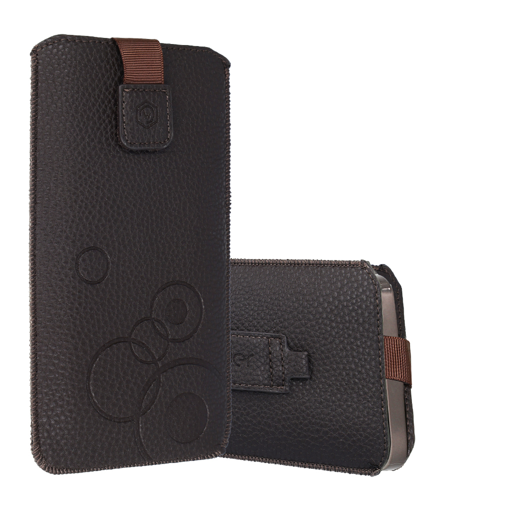 "WONDER Deko" dėklas (XXL dydžio), skirtas "Samsung S25 Ultra/S24 Ultra/M35/M23/A16 5G/Xiaomi Redmi 14C chocolate