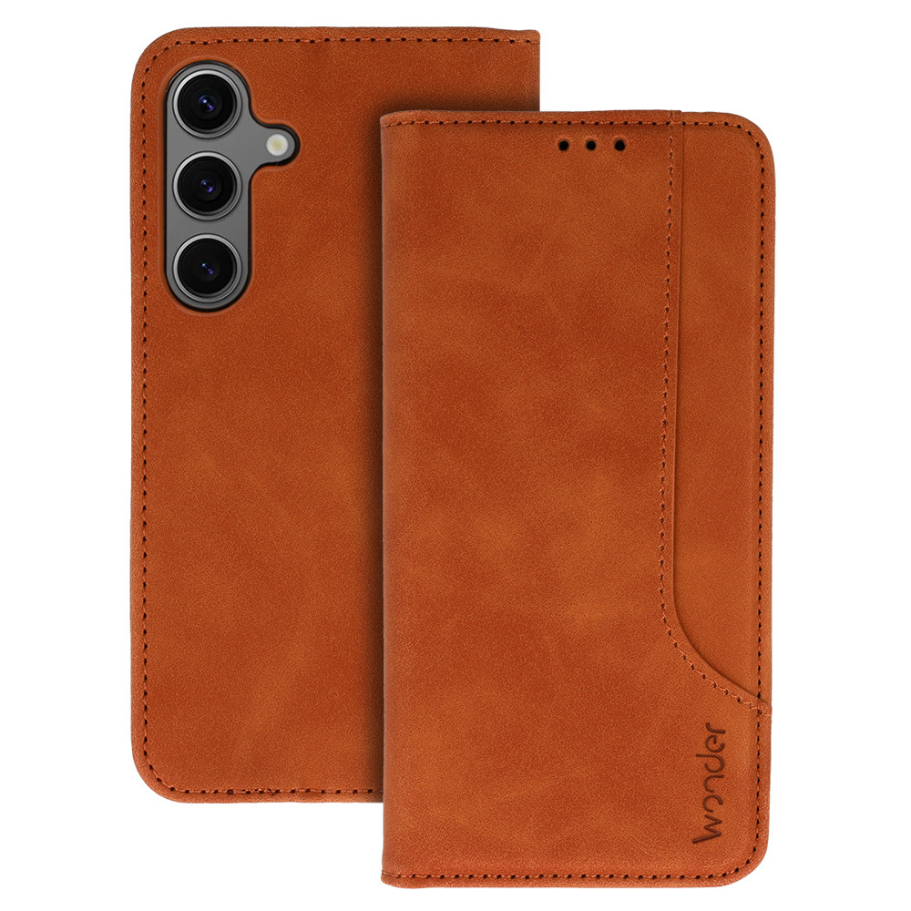 "Wonder Prime" dėklas, skirtas "Xiaomi" 17 rudos spalvos