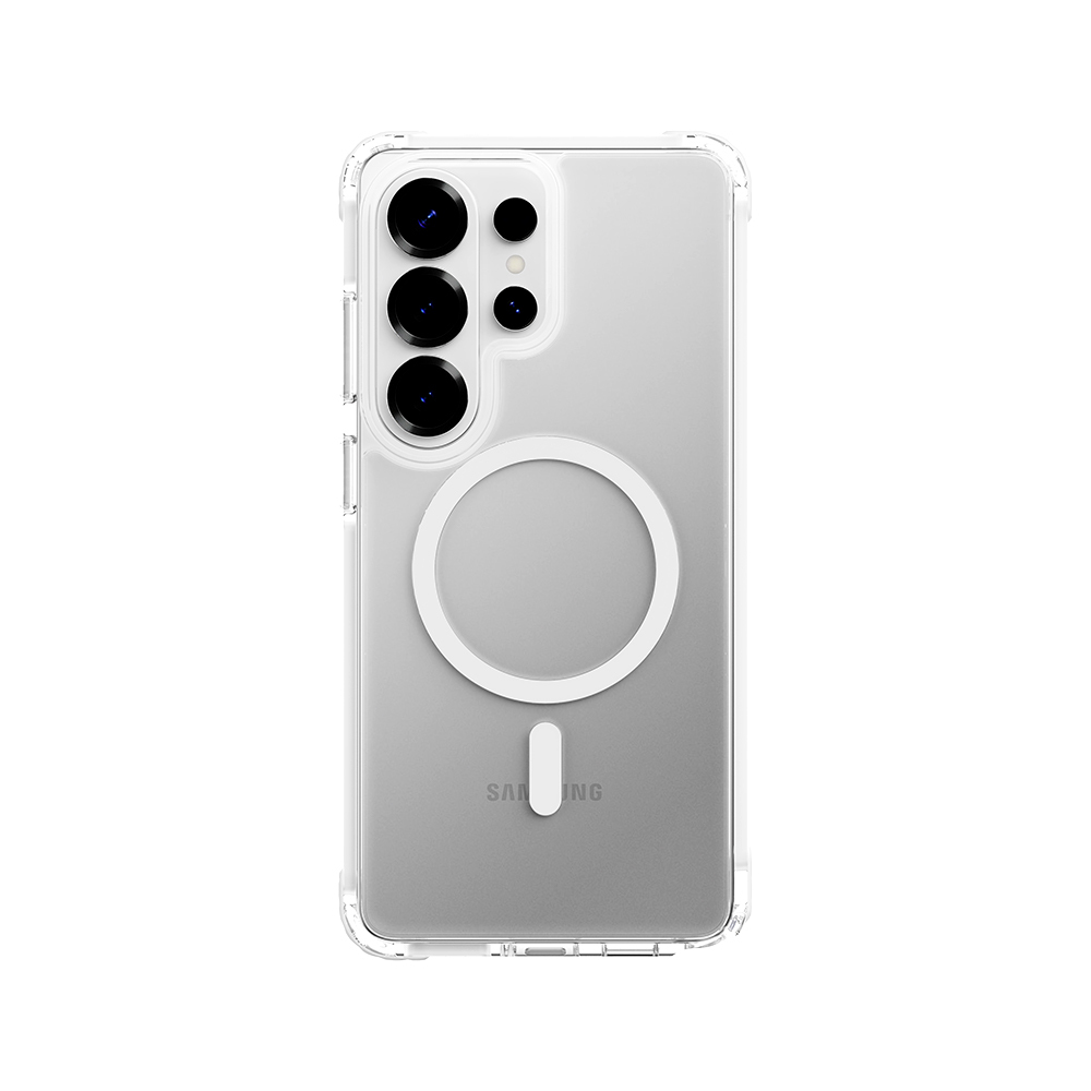 Rock Crystal Clear Magnetic Series dėklas skirtas Samsung Galaxy S26 Ultra skaidrus
