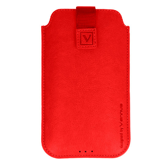 Vennus Deko dėklas telefonui (Dydis 14) Iphone 15/15 Pro/16/16 Pro/Samsung S24/S25 raudonas