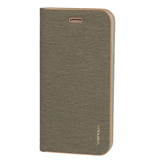 Vennus Book Case with frame for Xiaomi Redmi 9T grey