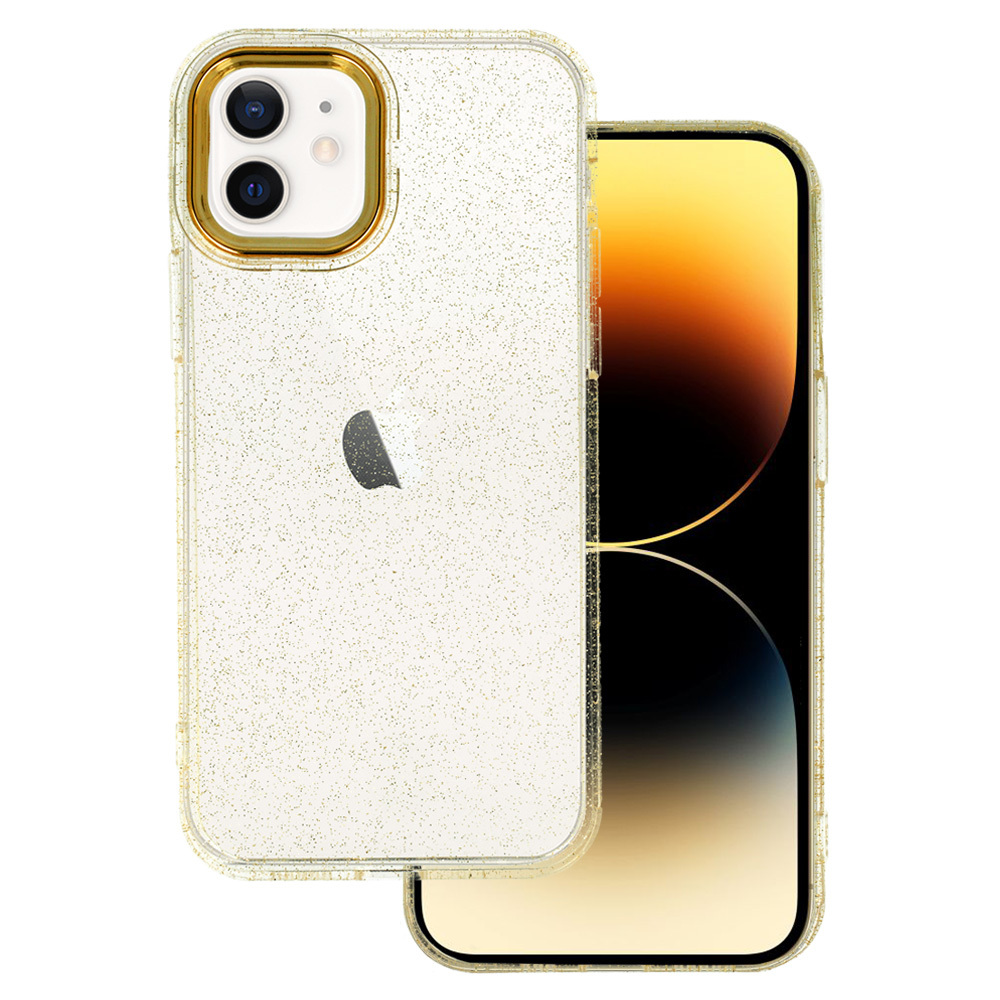 Tel Protect Gold Glitter чехол для iPhone 12/12 Pro золотой