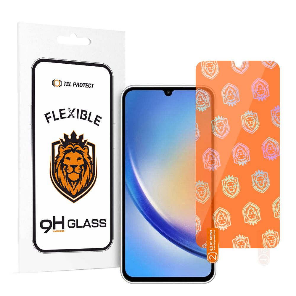 Tel Protect Best Flexible Hybrid Tempered Glass for SAMSUNG GALAXY A24 4G/A25 5G/M34 5G/A35/M35/M55 5G