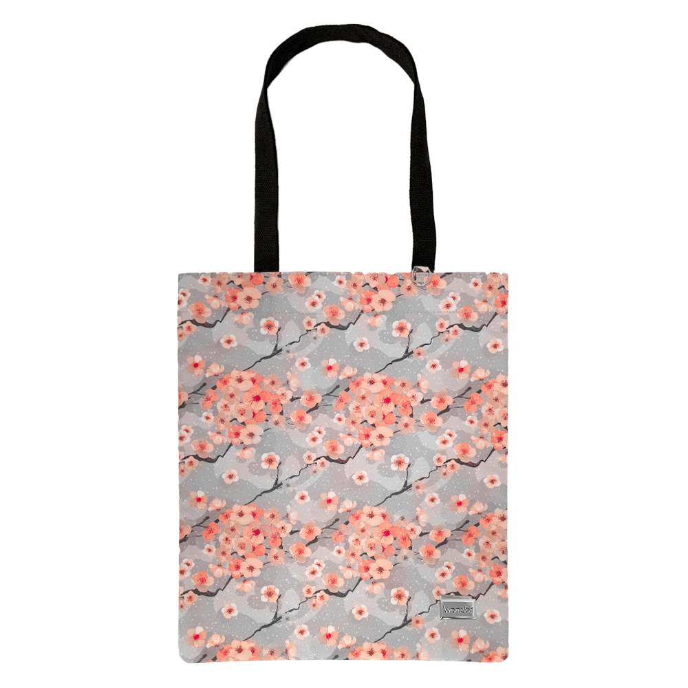 Shopping Bag Wonder pattern 1 grey