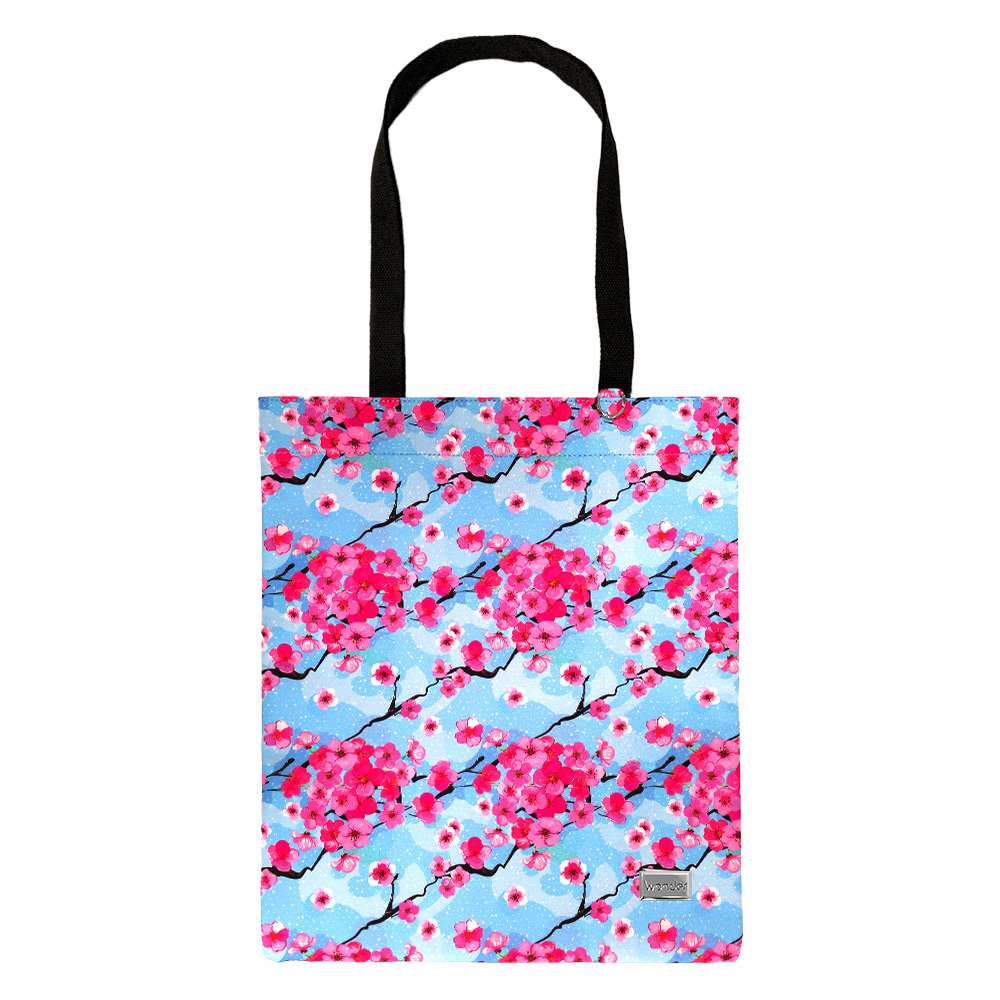 Shopping Bag Wonder pattern 1 blue
