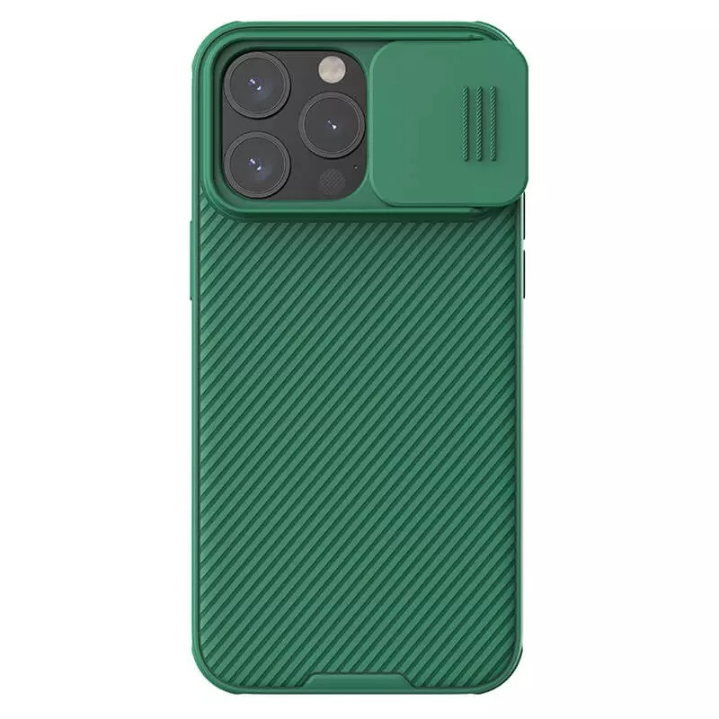 Nillkin CamShield Pro PC+TPU Case for Iphone 15 Pro green