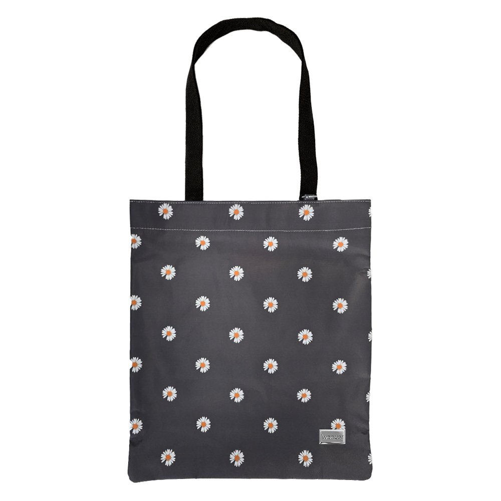 Shopping Bag Wonder Pattern 3 Grey