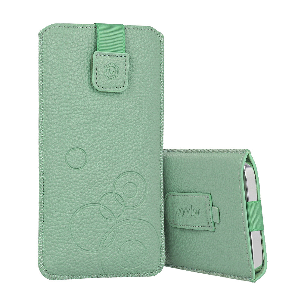 WONDER Deko чехол-кошелек (размер XXL) Samsung S25 Ultra/S24 Ultra/M35/M23/A16 5G/Xiaomi Redmi 14C зеленый