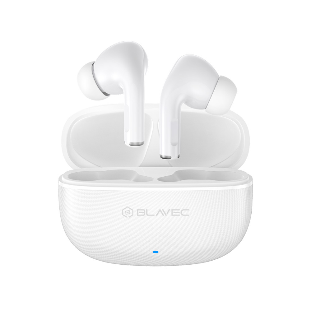 Blavec Bluetooth TWS Earphones BW-02 Carbon (BW02-W) White