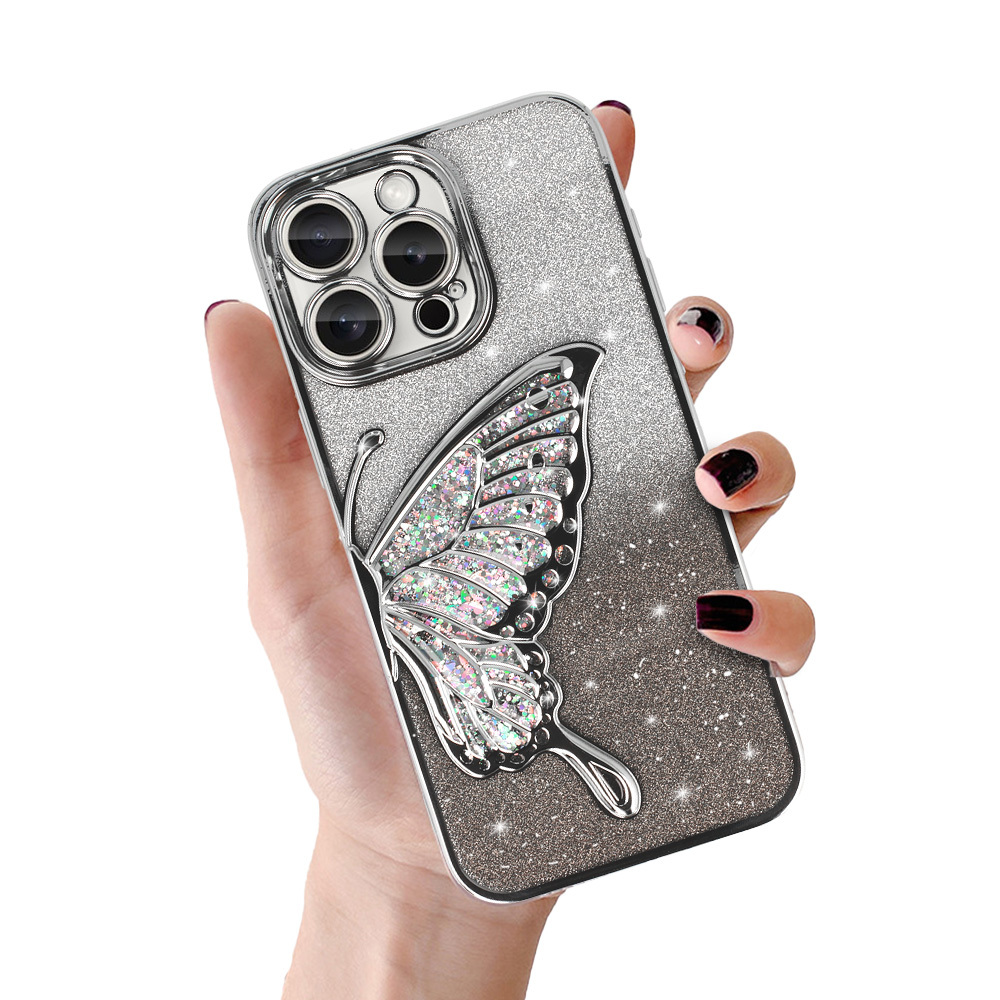 Tel Protect Drugelis vandens dėklas telefonui iPhone 15 Pro sidabrinis