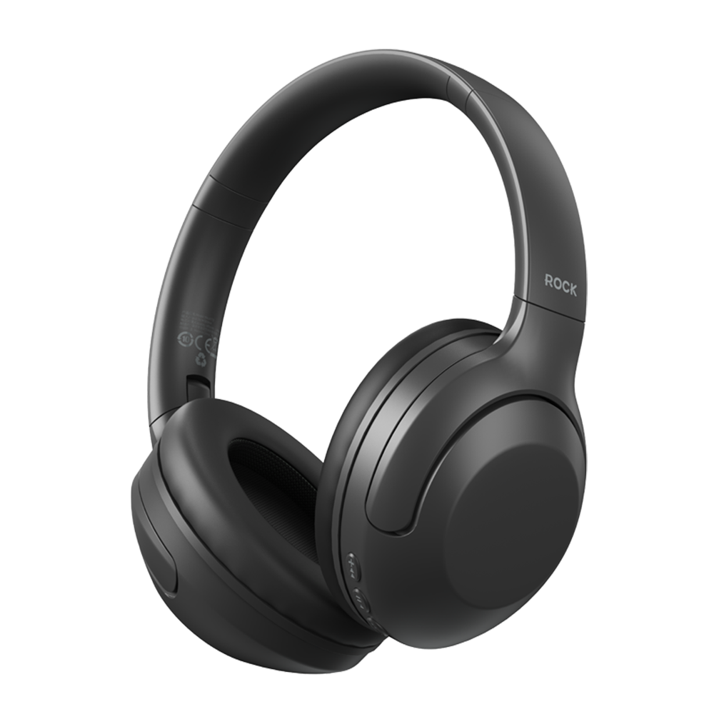 Rock Headphones O3 ANC Bluetooth black