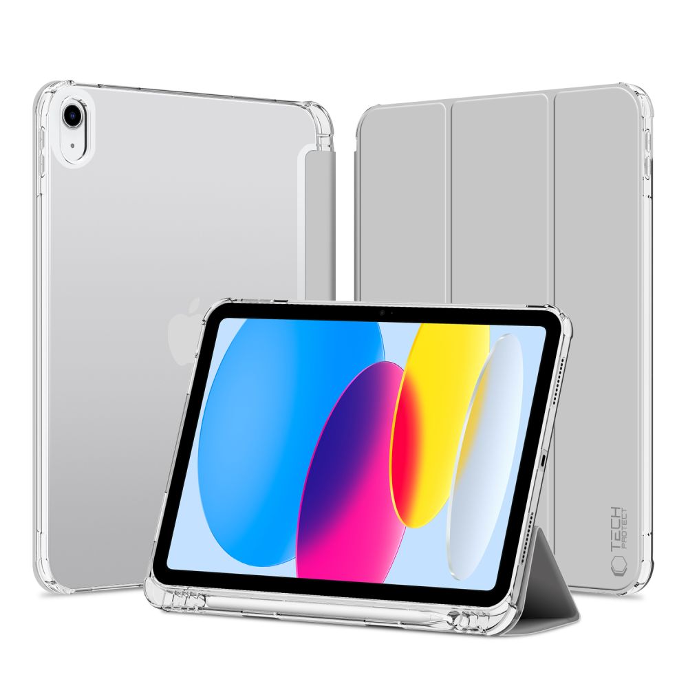 Tech-Protect SC Pen Hybrid dėklas iPad 10.9" 2022 - pilkas