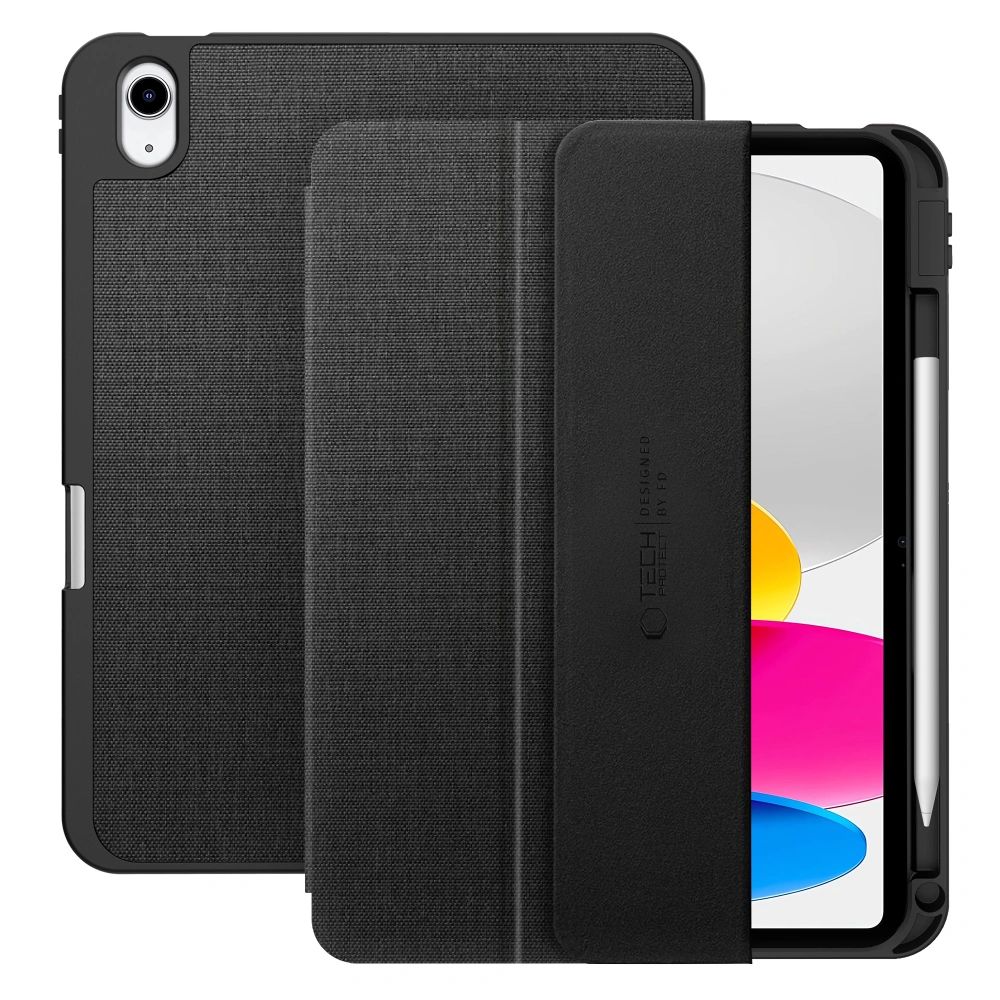 Чехол Tech-Protect SC Pen Canvas для iPad 10.9” 10 / 2022 / 11” 11 / 2025 - чёрный