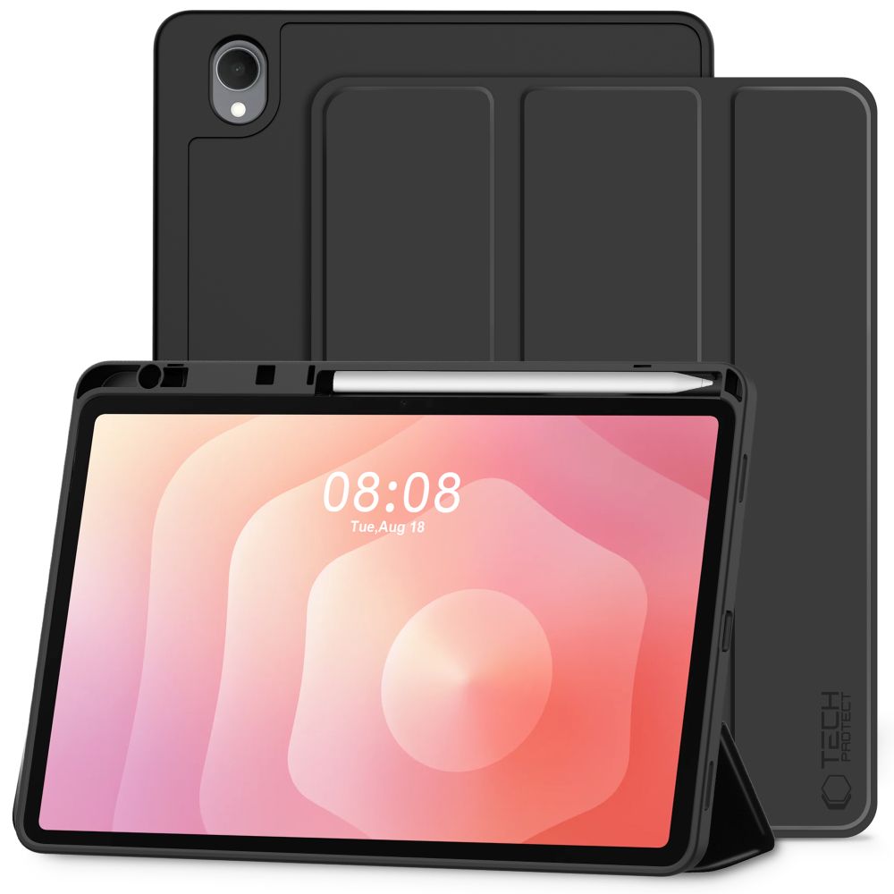 Чехол Tech-Protect SmartCase Pen для Samsung Galaxy Tab S11 11.0 X730 / X736 (чёрный)
