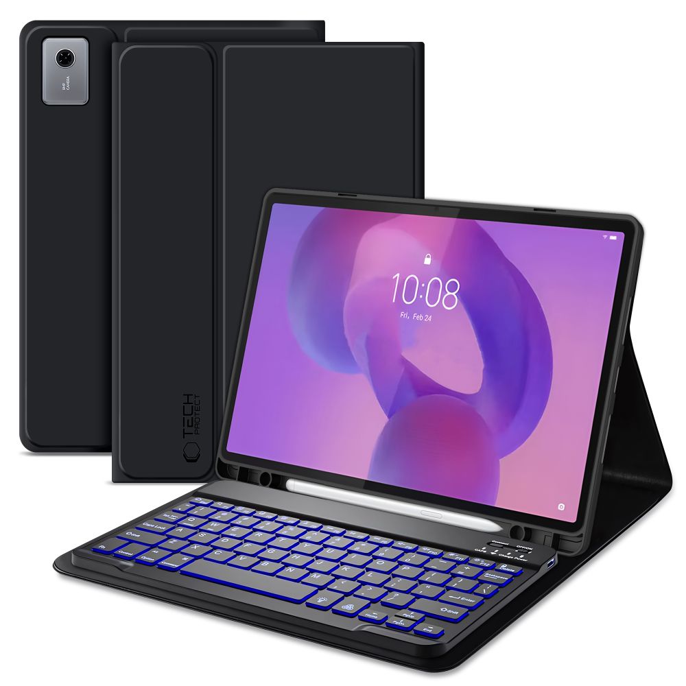 Tech-Protect SC Pen deklas Lenovo Idea Tab Plus 12.1 TB-361 - Juodas