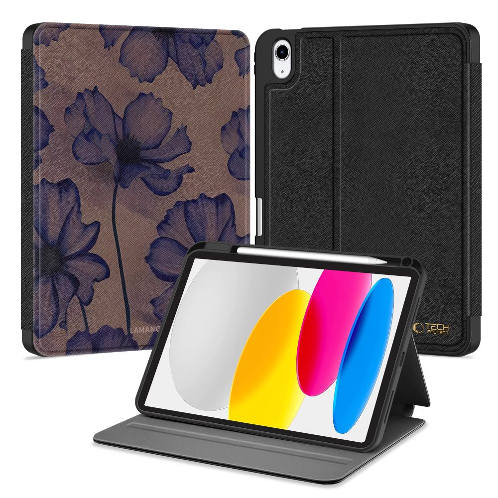 Tech-Protect Lamanona iPad 10.9 10 / 2022 / 11 11 / 2025 deklas - Juodas