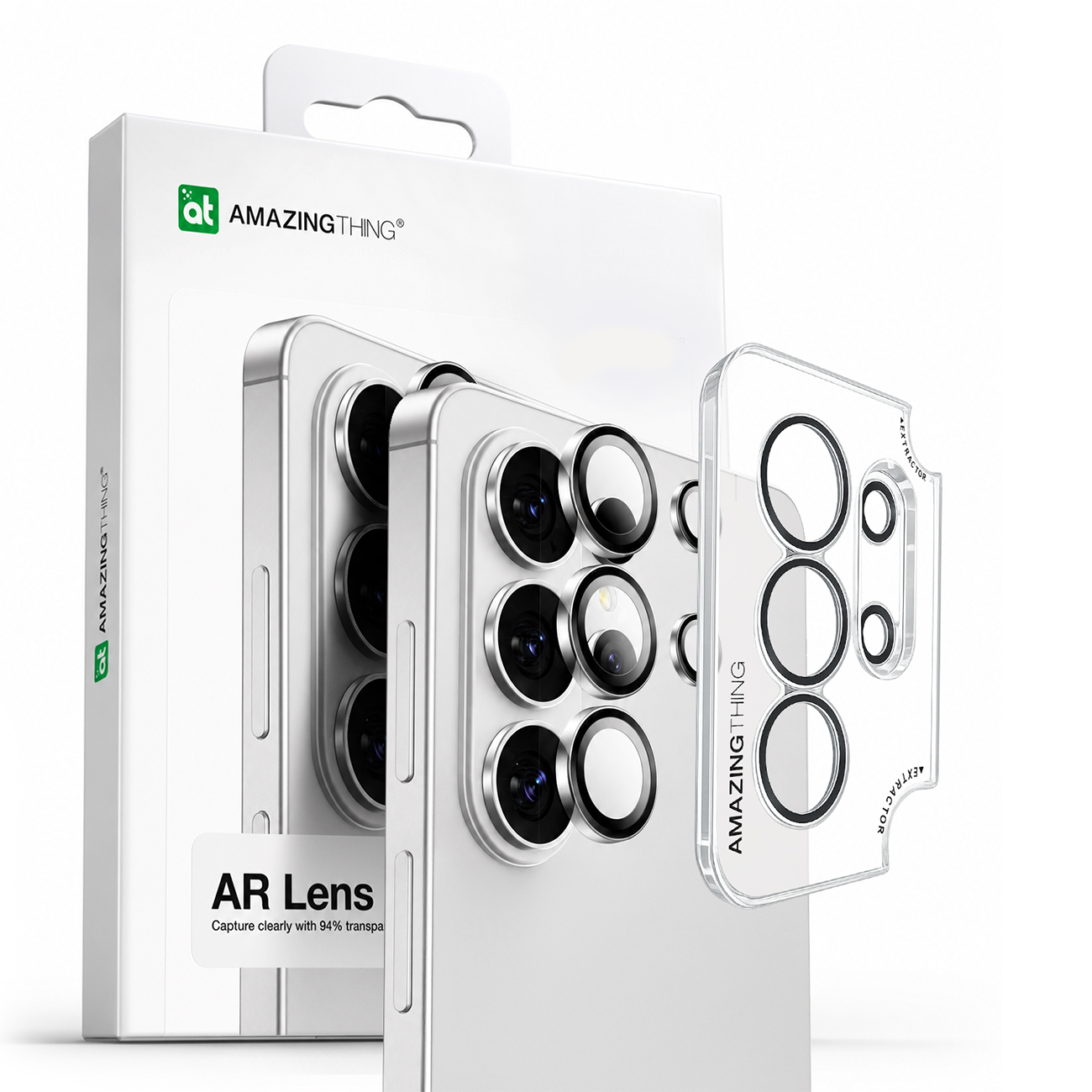 AmazingThing Radix AR Lens Glass для камеры Samsung S26 Ultra прозрачный