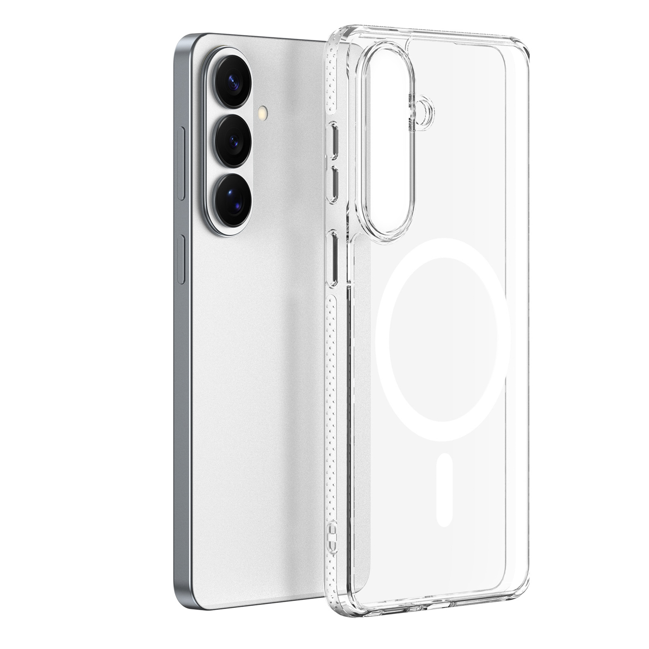Dux Ducis Clin Mag Case Compatible with MagSafe for Samsung S26 Plus - Transparent
