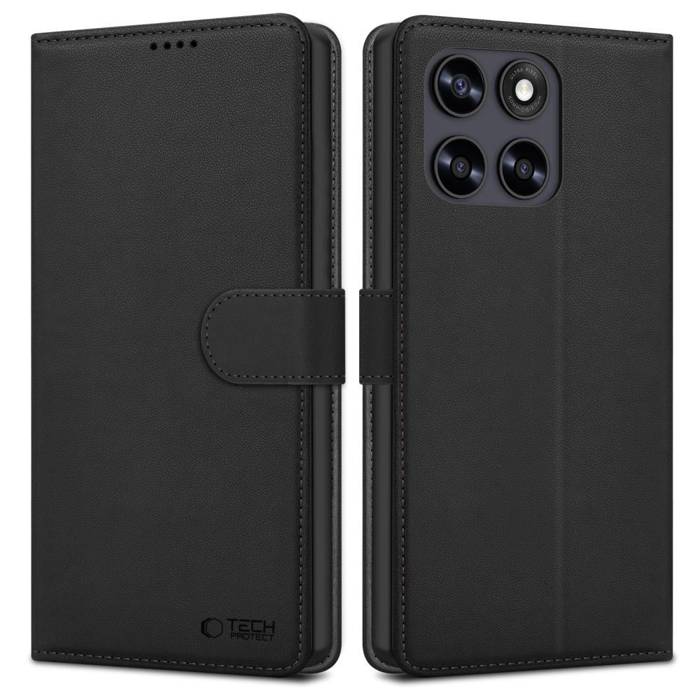 Tech-Protect Wallet Чехол для Motorola Moto G67 / G77 - чёрный