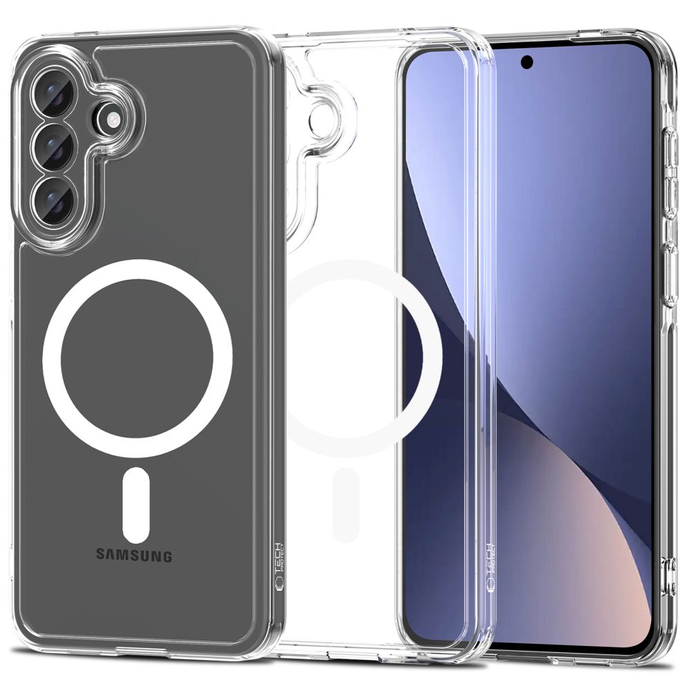 Tech-Protect FlexAir Hybrid MagSafe dėklas skirtas Samsung Galaxy A27 5G - skaidrus