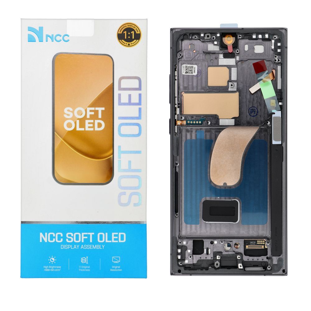 NCC LCD ekranas SAMSUNG S23 Ultra S918 Soft Oled