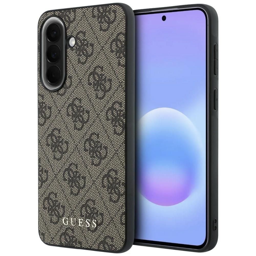 GUESS чехол для Samsung Galaxy A37 GUHCSA37G4GFBR (PU 4G Classic) коричневый