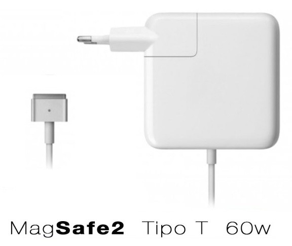 MacBook Laptop Charger 16.5V 3.5A 60W MagSafe 2 T type