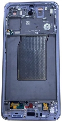 LCD экран Samsung A576 A57 5G с сенсорным стеклом и рамкой Grey оригинальный (assembled service pack)