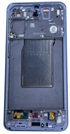LCD экран Samsung A576 A57 5G с сенсорным стеклом и рамкой Navy оригинальный (assembled service pack)