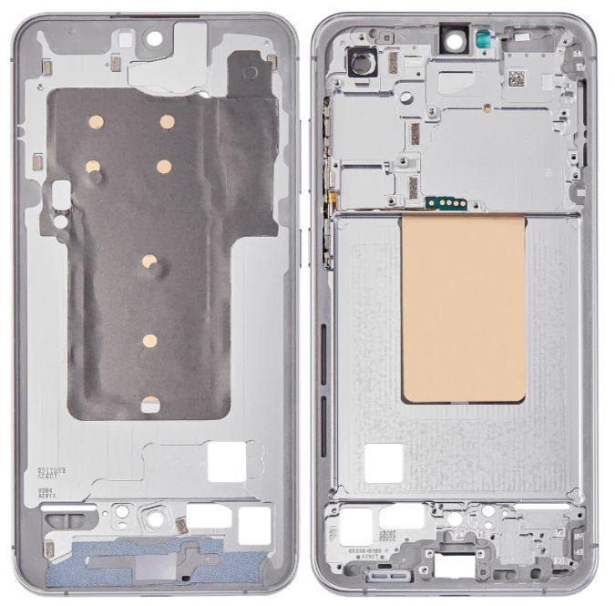 Middle housing Samsung S721 S24 FE 5G White Blue/Gray/Mint/Yellow with sides buttons original (used Grade A)