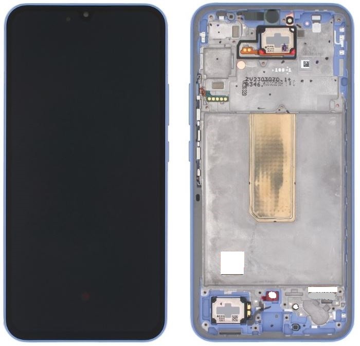 Middle housing Samsung A346 A34 5G 2023 Violet original (used Grade B)