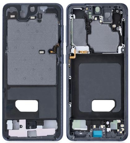 Vidinis korpusas Samsung G991 S21 5G Phantom Grey su šoniniais mygtukais originalus (used Grade C)