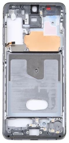 Vidinis korpusas Samsung G981F/G980F S20 Cosmic Grey su šoniniais mygtukais originalus (naudotas, B klasė)