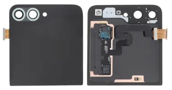 Ekranas Samsung F741 Z Flip6 5G su lietimui jautriu stikliuku išorinis (Outer) Mint/Green originalus (used Grade C)