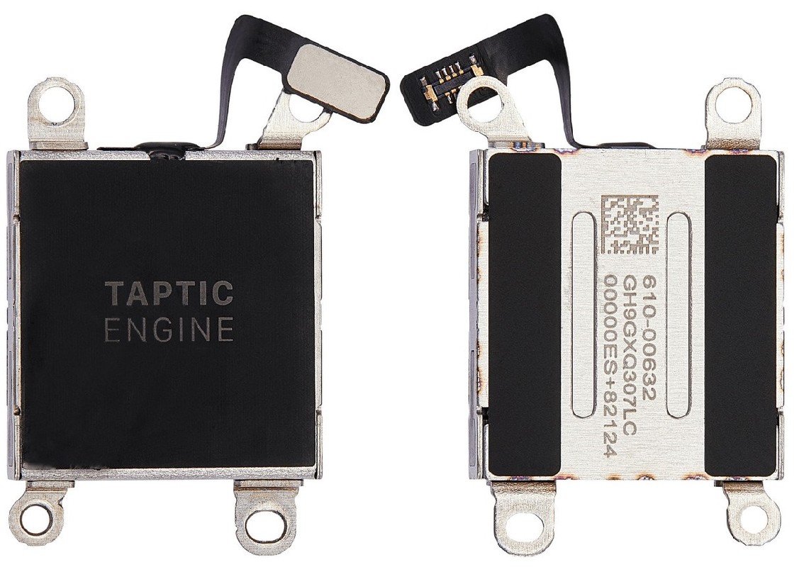 Шлейф для iPhone 15 Plus Taptic Engine оригинал (б/у Grade A)