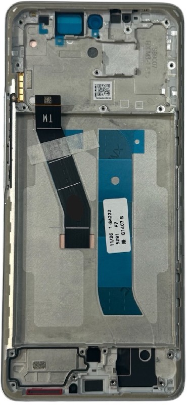 Xiaomi Redmi Note 15 4G LCD ekranas su lietimui jautriu ekranu ir rėmu Miško žalia originalus (aptarnavimo pakuotė)